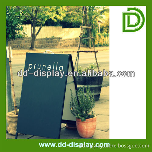0.6*0.9m folding pavement sign poster stand